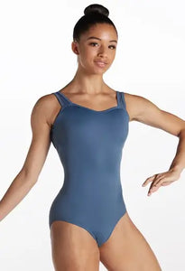 Child Mesh Strap Tank Leotard