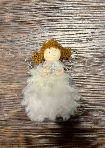 Nutcracker Angel Ornament