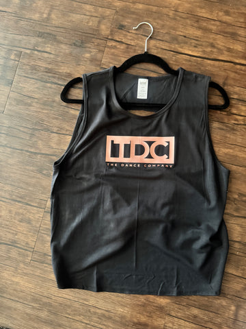 TDC Logo Child Open Bow Back Tank