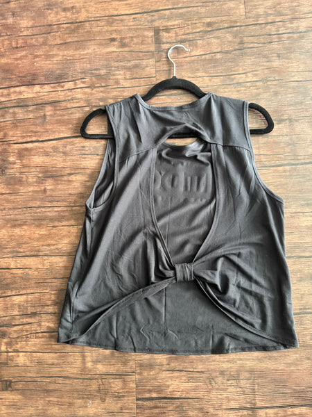 TDC Logo Child Open Bow Back Tank