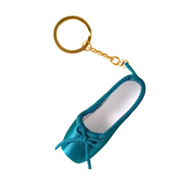 Pointe Shoe Keychain