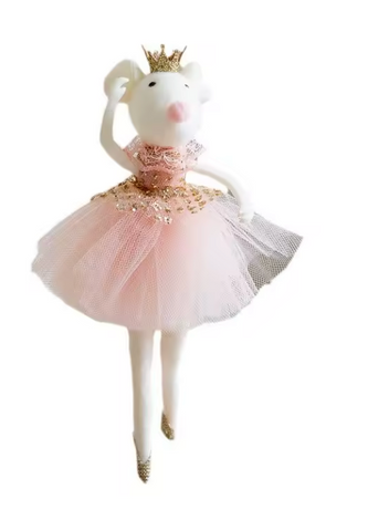 Nutcracker Mouse Princess Ornament