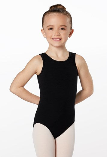 Child Cotton Rhinestone Leotard