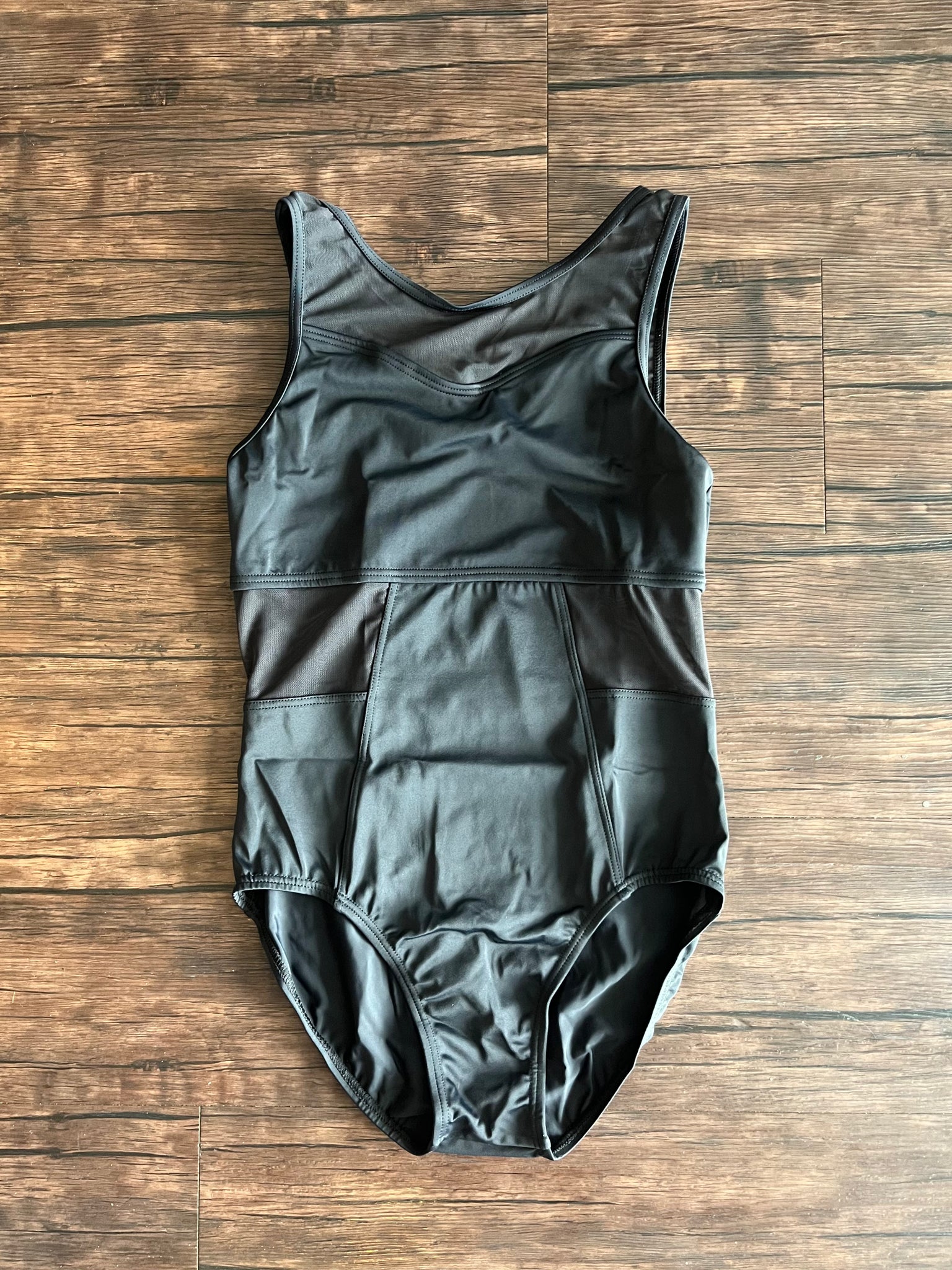 Adult Sweetheart Mesh Cutout Leotard