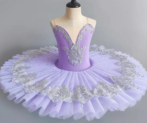Lavender Tutu with Silver Accents