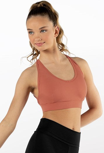 Child Open Back Bra Top