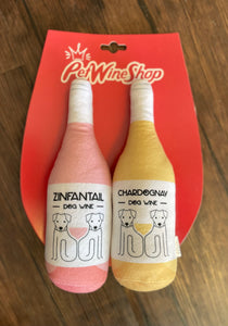 CharDOGnay Zinfantail Plush Wine Chew Toy-Large