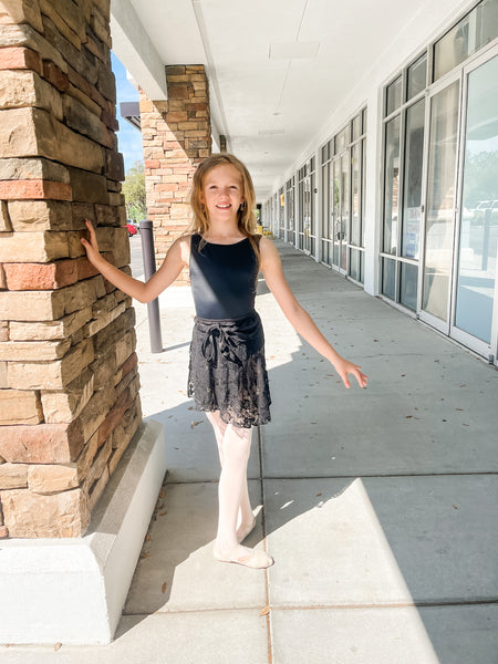 Child Lace Ballet Wrap Skirt