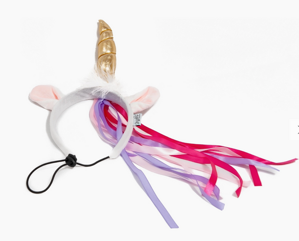 Dog Unicorn Headband Halloween Costume